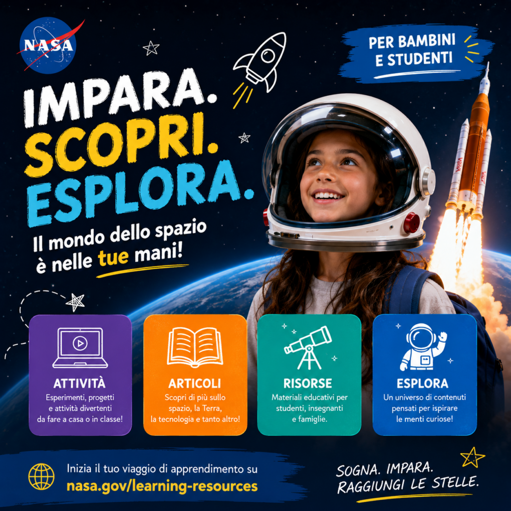 Nasa: ho trovato un sito per fare gli “scienziati” dalla camera