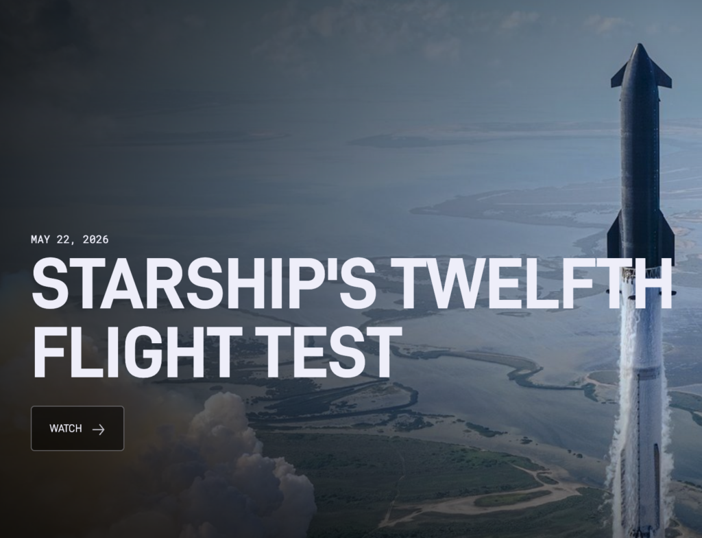 Starship Flight 12: il razzo più potente del mondo vola per la prima volta in versione V3