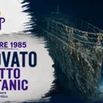 1 settembre 1985, il relitto del Titanic illuminato dalle telecamere subacquee sul fondo dell’Atlantico