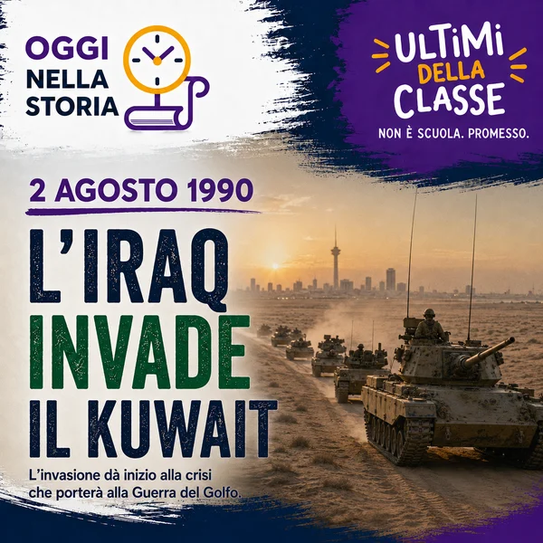2 Agosto 1990: l'Iraq invade il Kuwait – Oggi nella storia