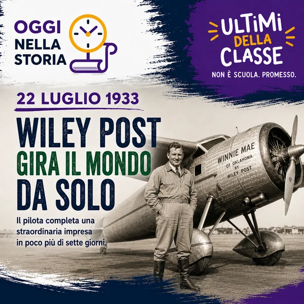 22 Luglio 1933: Wiley Post completa il giro del mondo in solitaria – Oggi nella storia