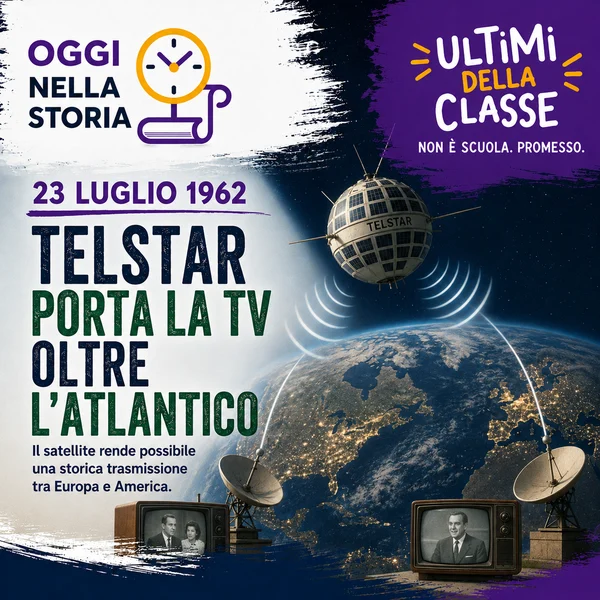 23 Luglio 1962: Telstar porta la TV attraverso l'Atlantico – Oggi nella storia