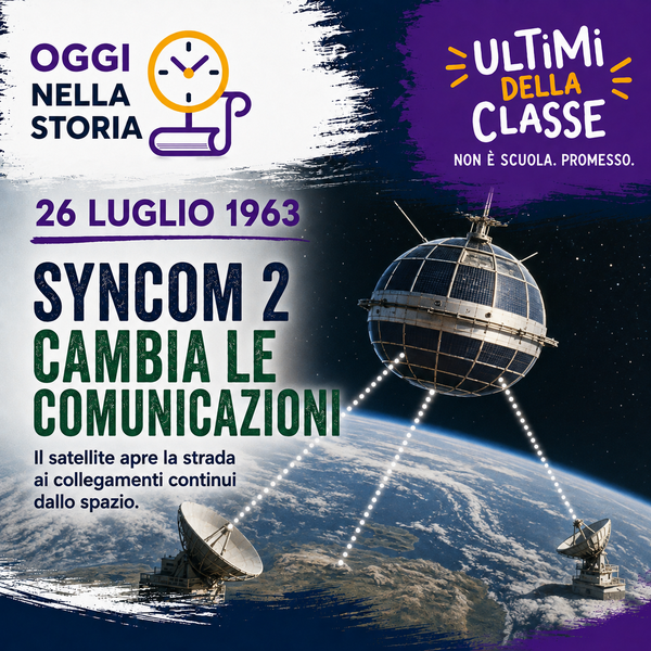 26 Luglio 1963: Syncom 2 apre una nuova era delle comunicazioni spaziali – Oggi nella storia