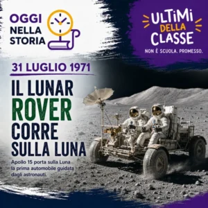 31 Luglio 1971: il Lunar Rover corre sulla Luna – Oggi nella storia