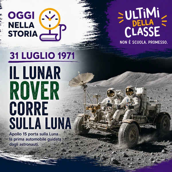 31 Luglio 1971: il Lunar Rover corre sulla Luna – Oggi nella storia