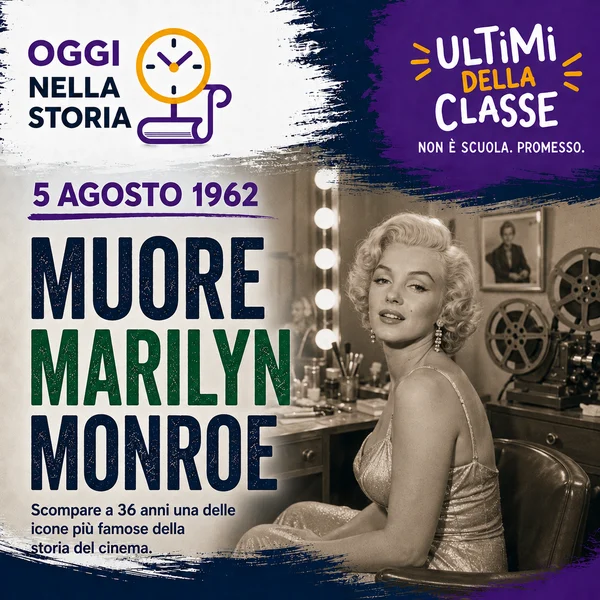 5 Agosto 1962: muore Marilyn Monroe – Oggi nella storia