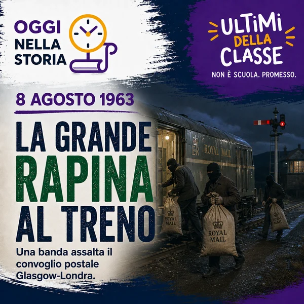 8 Agosto 1963: avviene la Grande rapina al treno – Oggi nella storia