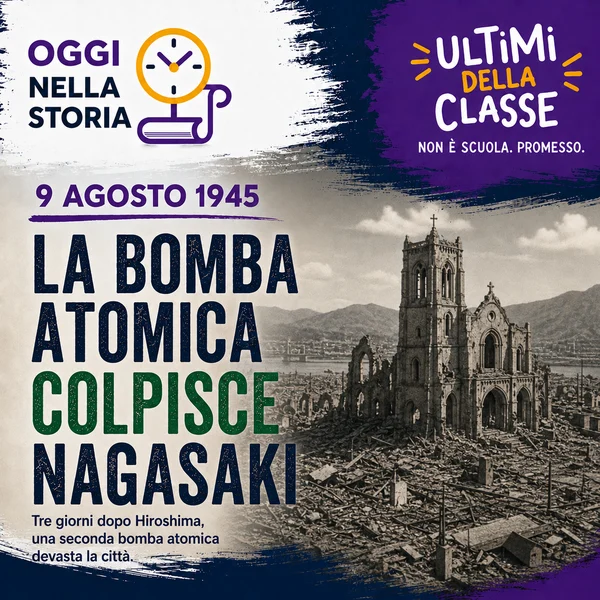 9 Agosto 1945: la bomba atomica colpisce Nagasaki – Oggi nella storia
