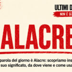 Copertina della parola del giorno Alacre