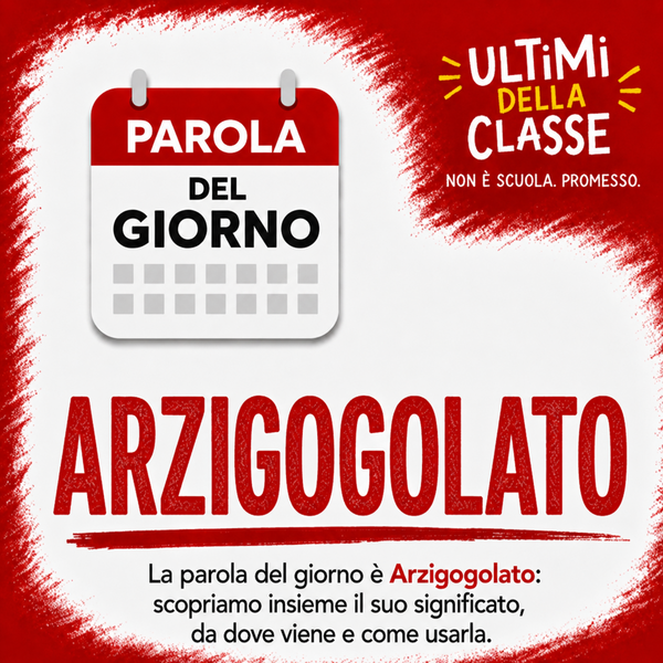 Copertina della parola del giorno Arzigogolato