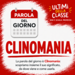 Copertina della parola del giorno Clinomania