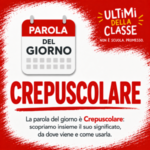 Copertina della parola del giorno Crepuscolare