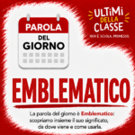Copertina della parola del giorno Emblematico