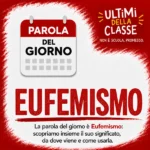 Copertina della parola del giorno Eufemismo
