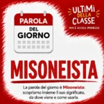 Copertina della parola del giorno Misoneista