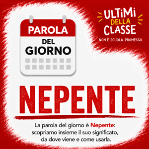 Copertina della parola del giorno Nepente
