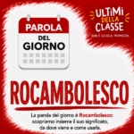 Copertina della parola del giorno Rocambolesco