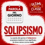 Copertina della parola del giorno Solipsismo
