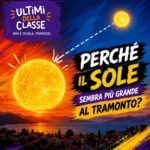Il Sole sembra più grande al tramonto per un’illusione ottica