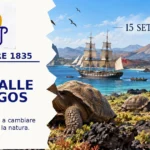 Il 15 settembre 1835 Darwin arriva alle Galápagos con il Beagle: quelle isole diventeranno fondamentali per le sue idee sull’evoluzione.