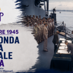 2 settembre 1945, firma della resa del Giappone a bordo della USS Missouri nella baia di Tokyo