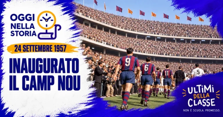 24 settembre 1957 – Inaugurato il Camp Nou