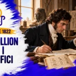 Jean-François Champollion studia i geroglifici egizi e la Stele di Rosetta il 27 settembre 1822