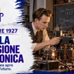7 settembre 1927, Philo Farnsworth prova il primo sistema televisivo completamente elettronico