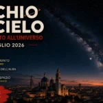 Copertina Occhi al cielo del 13 luglio 2026 con Luna e cielo di Padova