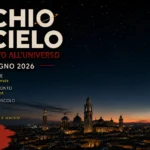 Copertina Occhi al cielo del 18 giugno 2026 con Luna e cielo di Padova