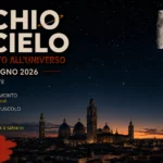 Copertina Occhi al cielo del 26 giugno 2026 con Luna e cielo di Padova