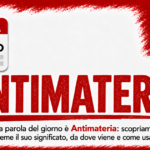 Antimateria significato: copertina della parola del giorno