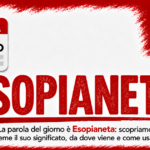 Esopianeta significato: copertina della parola del giorno