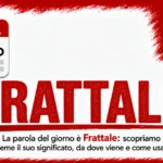 La parola del giorno è Frattale: copertina rosso e bianco di Ultimi della Classe