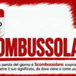 La parola del giorno è Scombussolare: copertina rosso e bianco di Ultimi della Classe