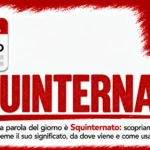 La parola del giorno è Squinternato: copertina rosso e bianco di Ultimi della Classe
